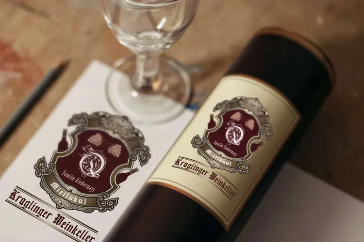 Kraglinger Weinkeller Logodesign